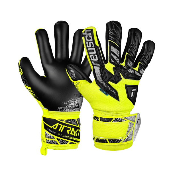 Reusch Attrakt Freegel Silver Junior 5572235 2025 yellow 1